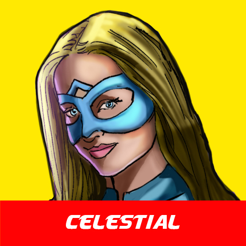 Celestial • Femtastics • Kish Comics LLC • Independent Comic Book Publisher in Central Florida