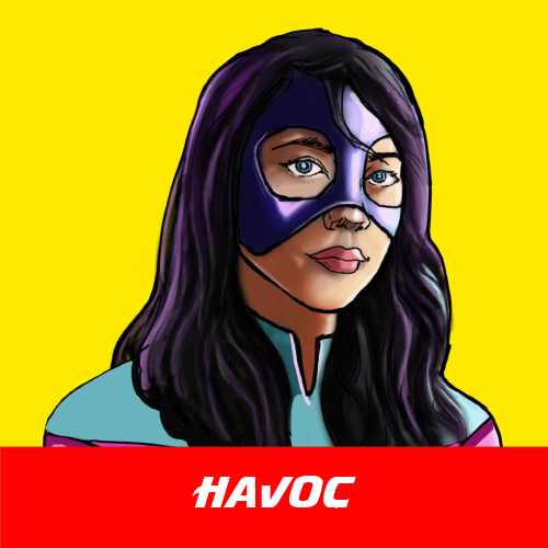 Havoc • Femtastics • Kish Comics LLC • Independent Comic Book Publisher in Central Florida