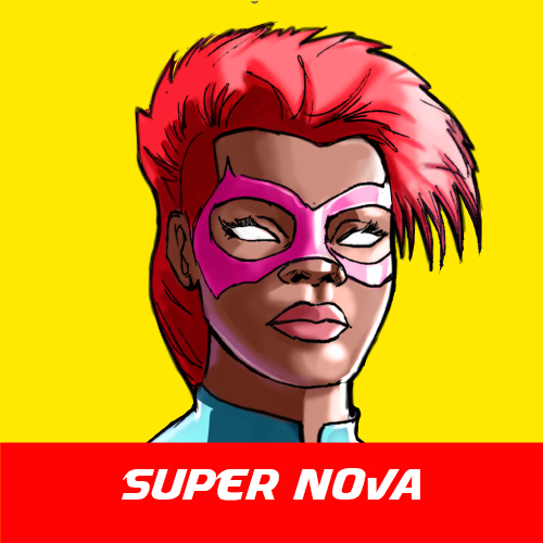 Super Nova • Femtastics • Kish Comics LLC • Independent Comic Book Publisher in Central Florida